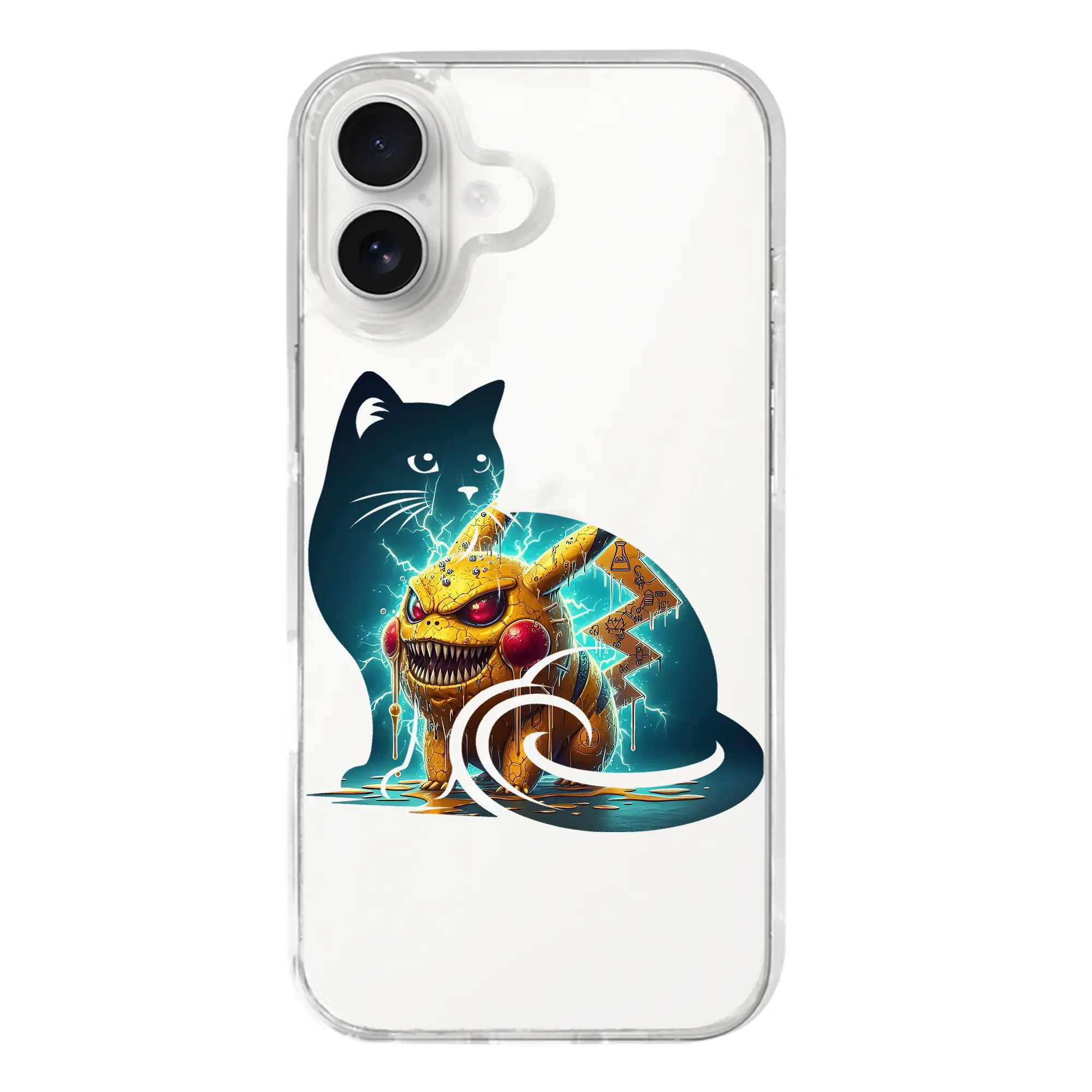 ポケモン グッズ,ピカチュウ - iPhone 17シリーズ 透明スマホケース – 薄型・耐衝撃・精密フィット保護カバー